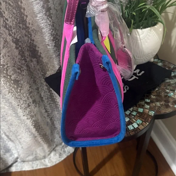 Kurt Geiger London Southbank suede Mini Tote - Picture 8 of 17